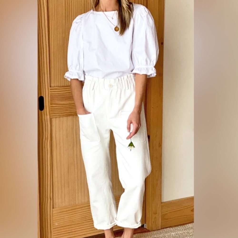 Emerson Fry White Pants